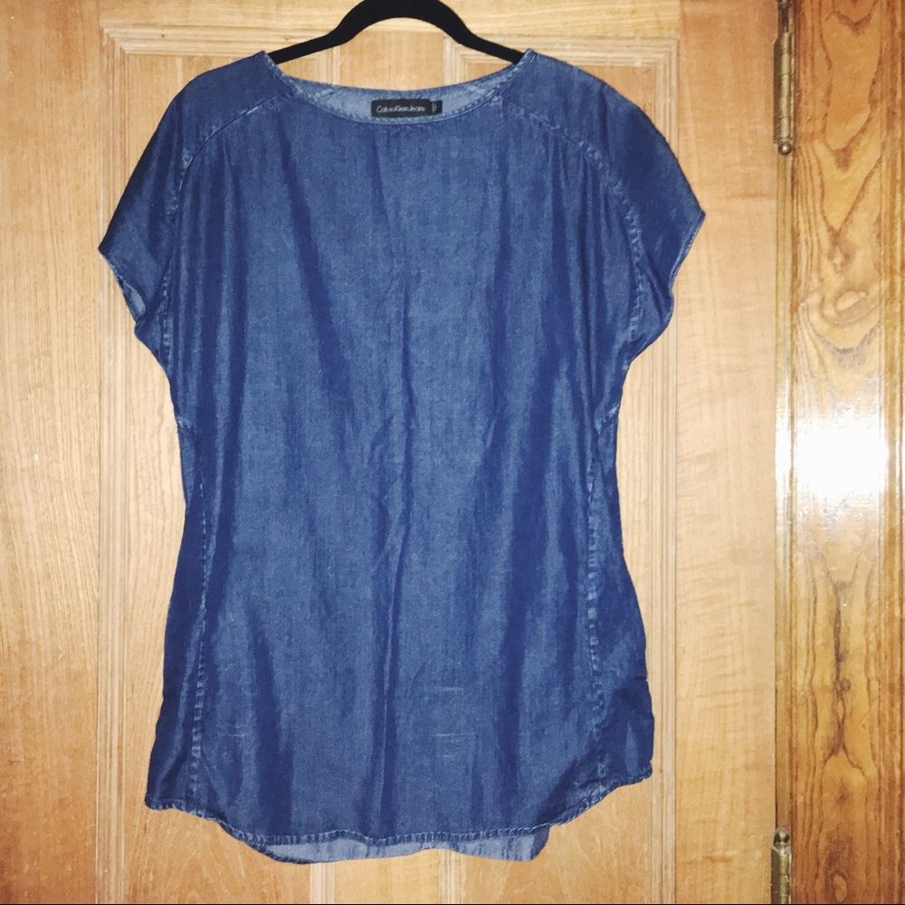 Calvin Klein Jeans Denim Tunic Shirt